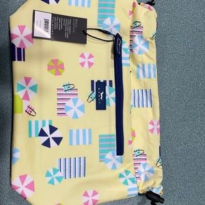 Water resistant make up bag.